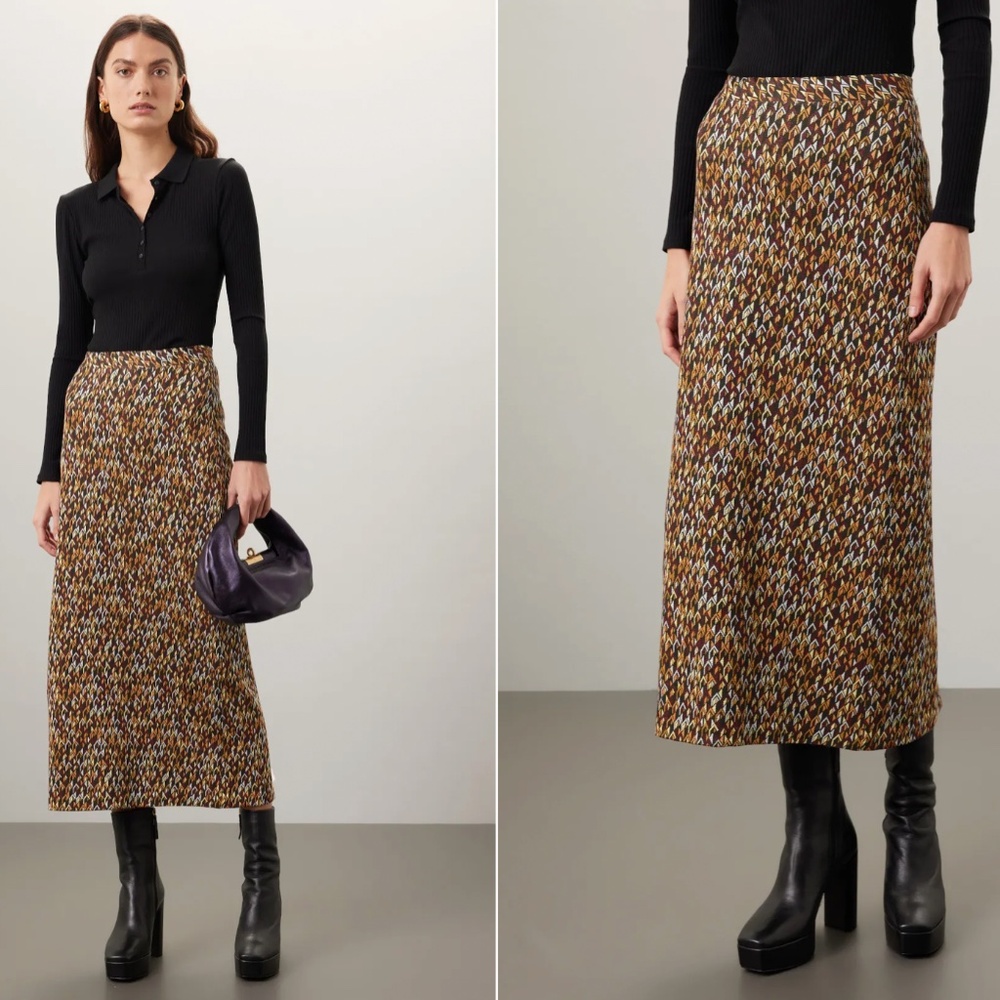 Rosetta Getty Midi Skirt